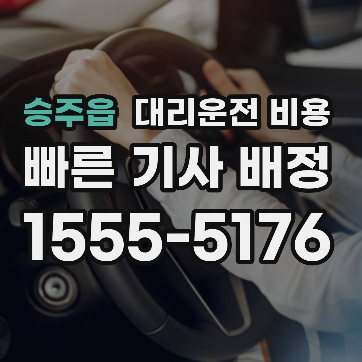 승주읍 대리운전