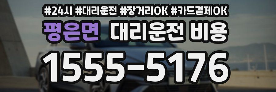 평은면 대리운전 비용