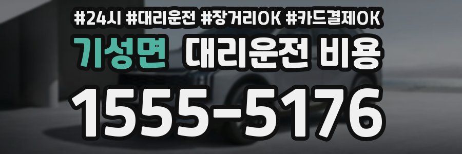 기성면 대리운전 비용