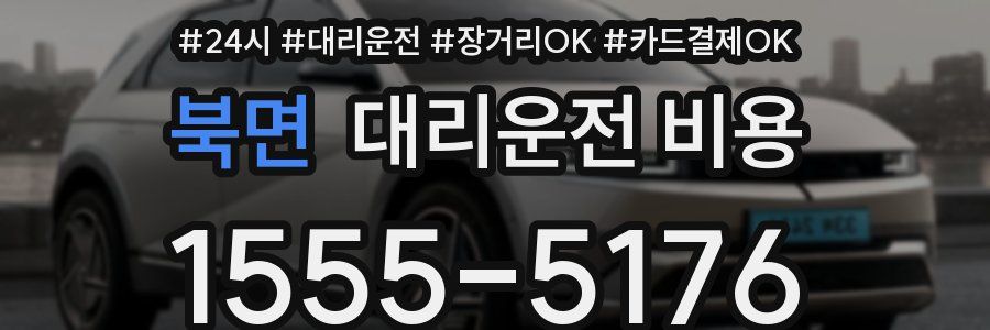 북면 대리운전 비용