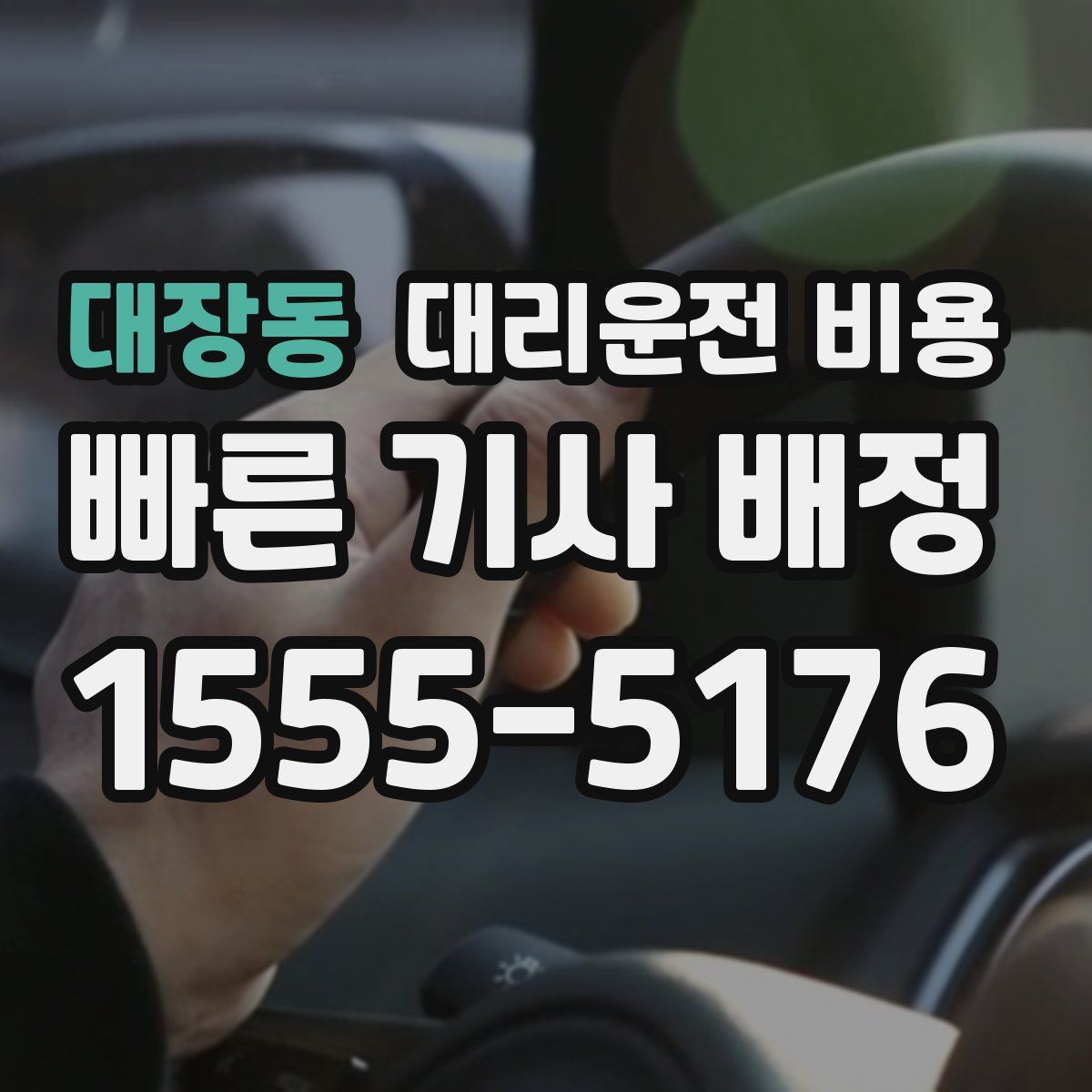 대장동 대리운전