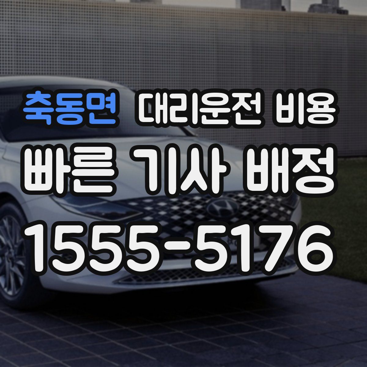 축동면 대리운전