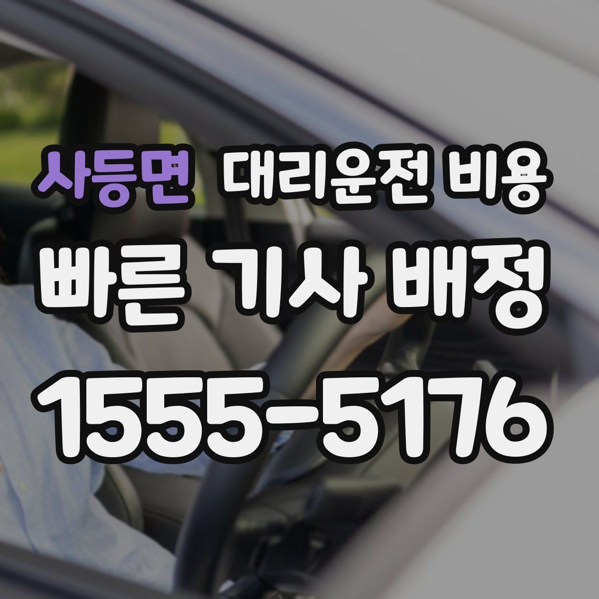 사등면 대리운전