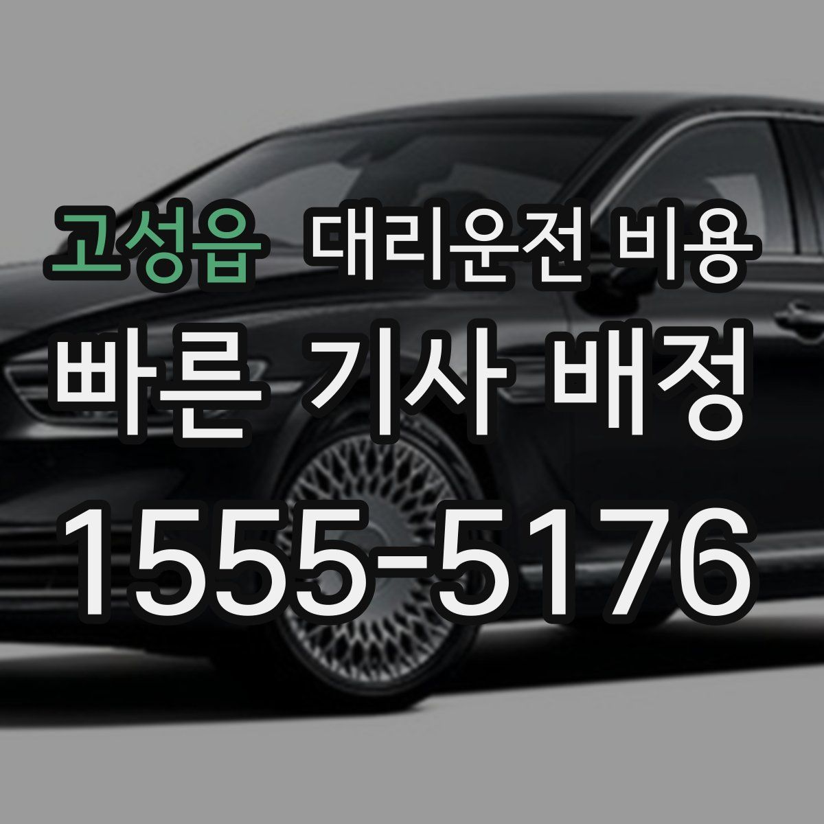 고성읍 대리운전