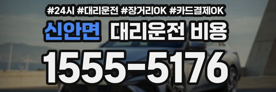 신안면 대리운전 비용