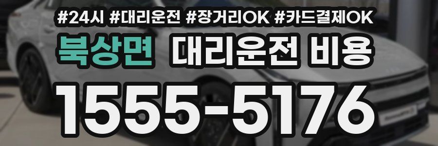 북상면 대리운전 비용