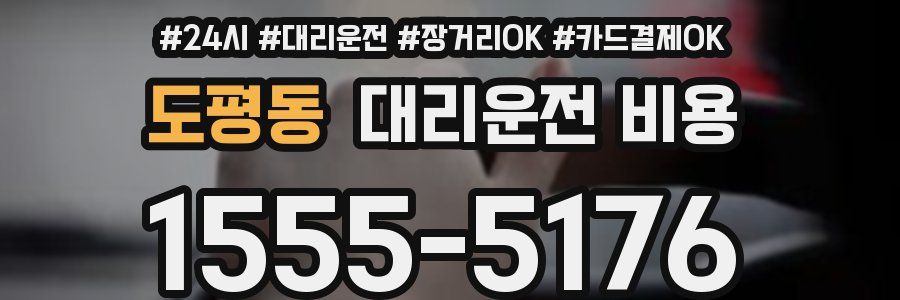 도평동 대리운전 비용