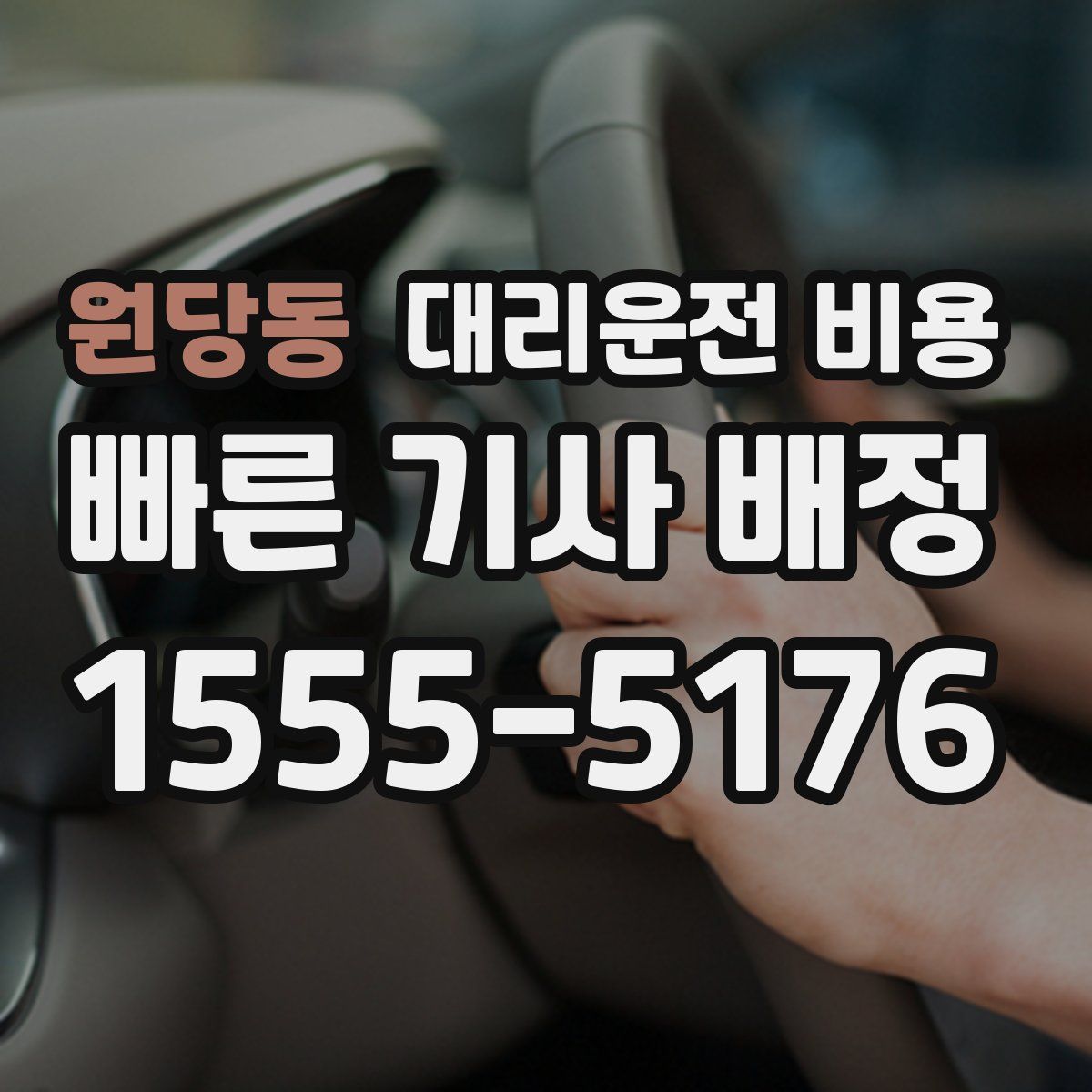 원당동 대리운전