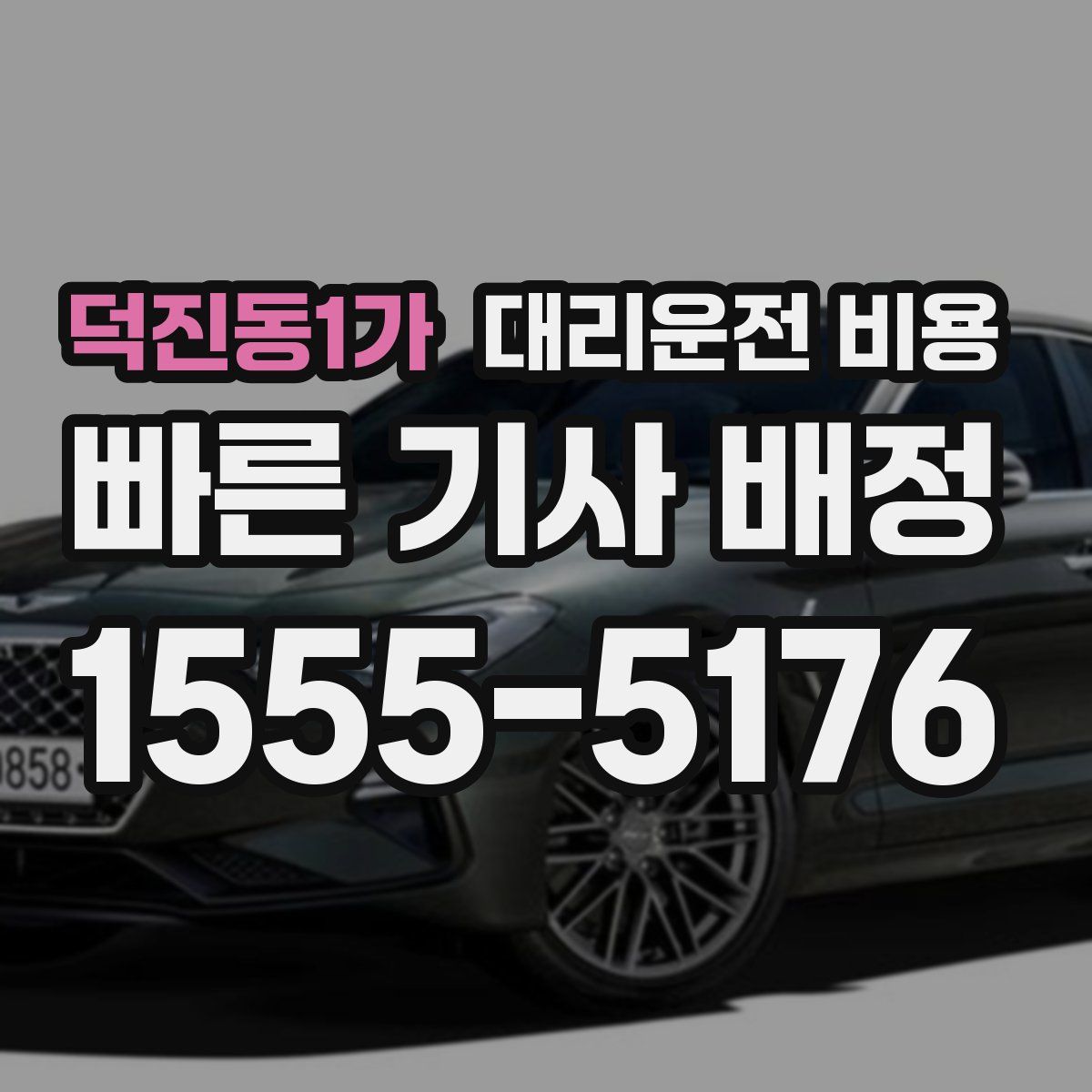 덕진동1가 대리운전