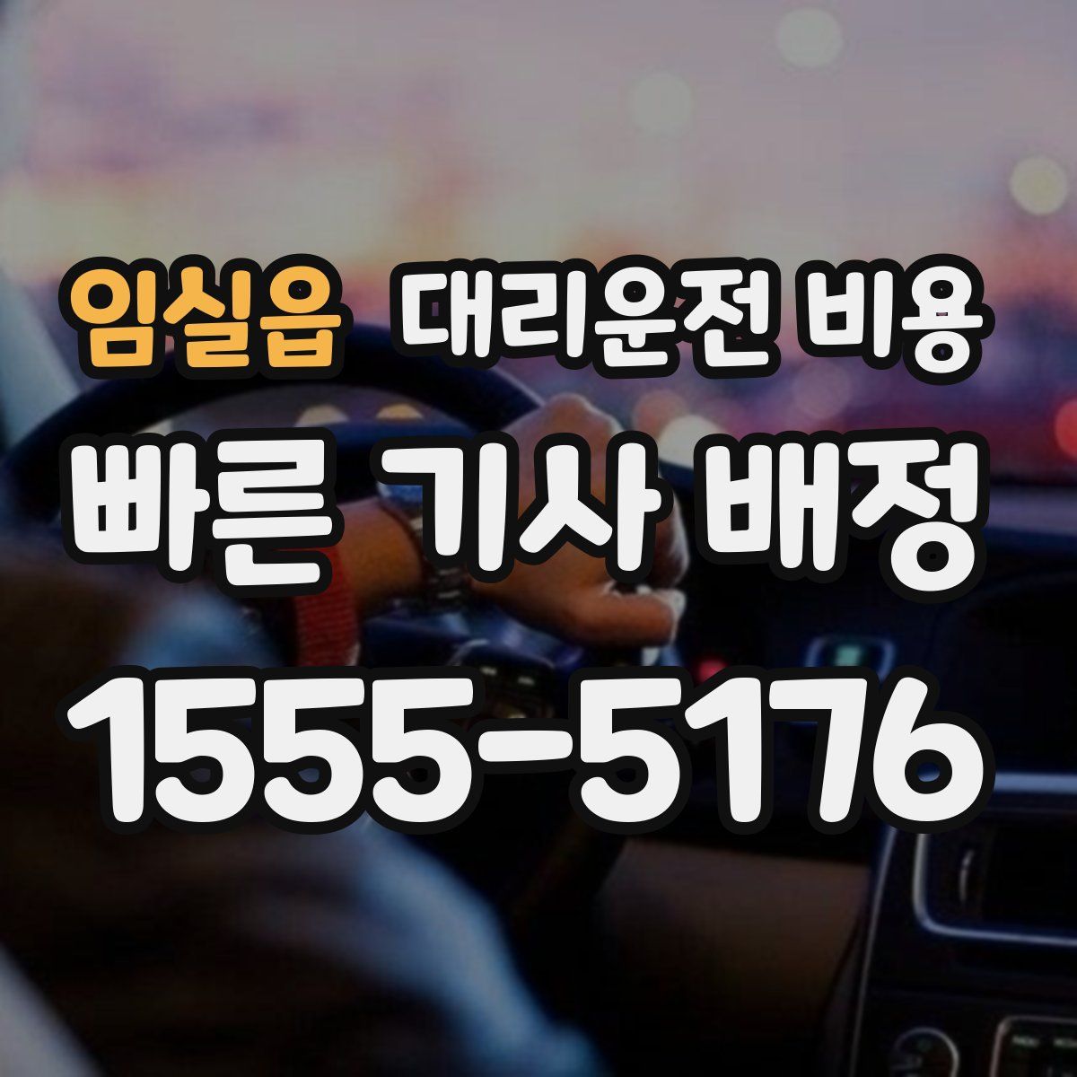 임실읍 대리운전