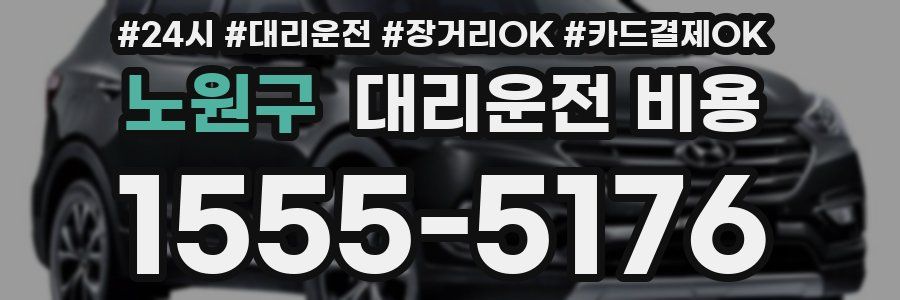 노원구 대리운전 비용