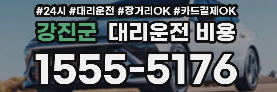 강진군 대리운전 비용