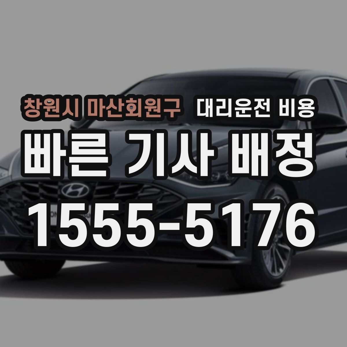 창원시 마산회원구 대리운전