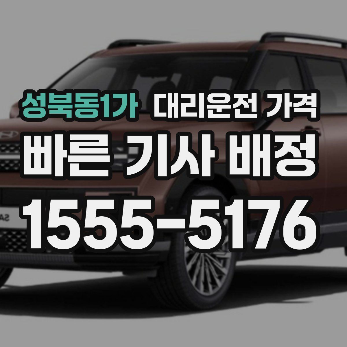 성북동1가 대리운전