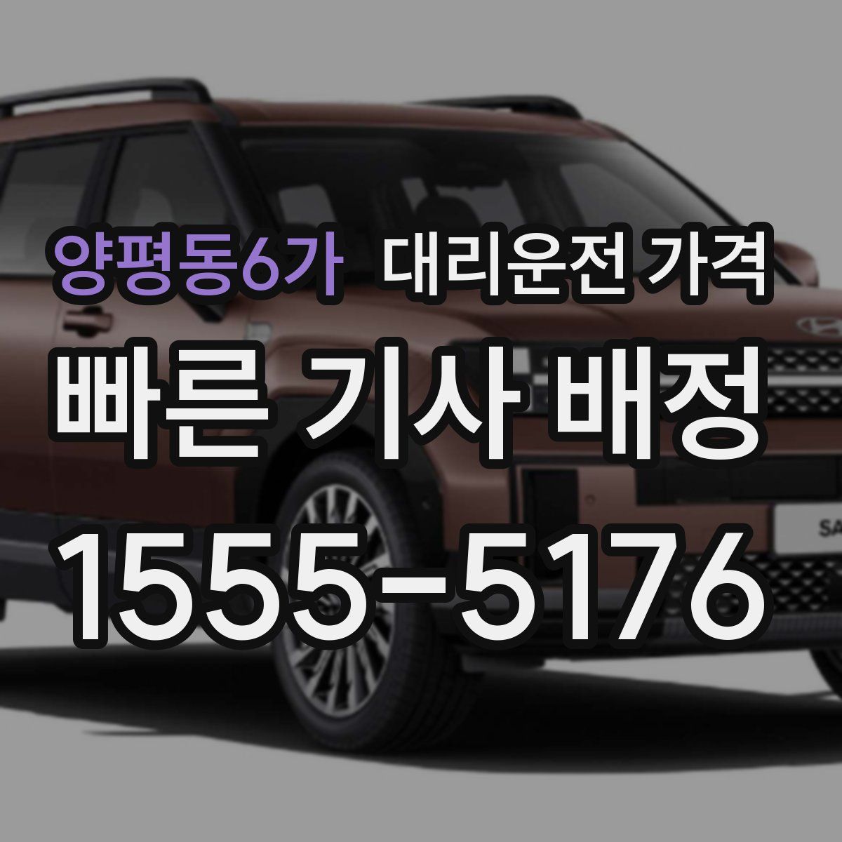 양평동6가 대리운전