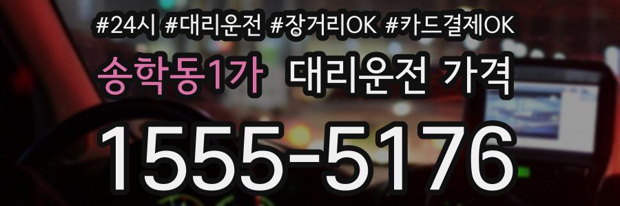 송학동1가 대리운전 가격