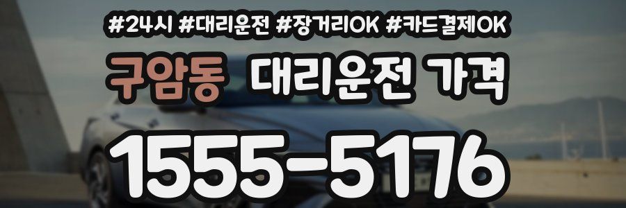 구암동 대리운전 가격