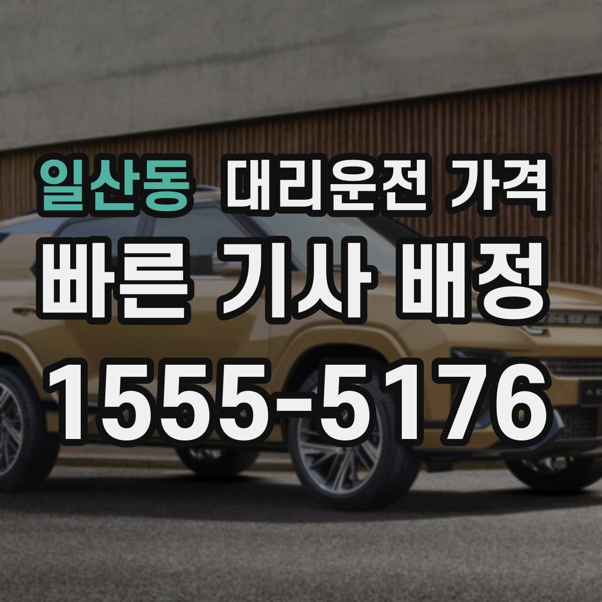 일산동 대리운전 가격 관련해서 단거리 이용 팁