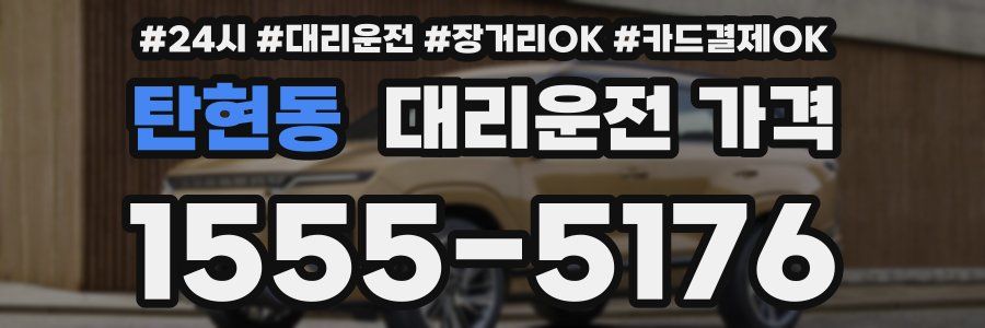 탄현동 대리운전 가격