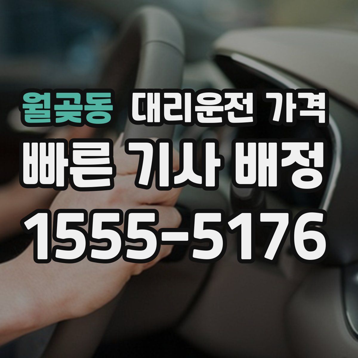 월곶동 대리운전