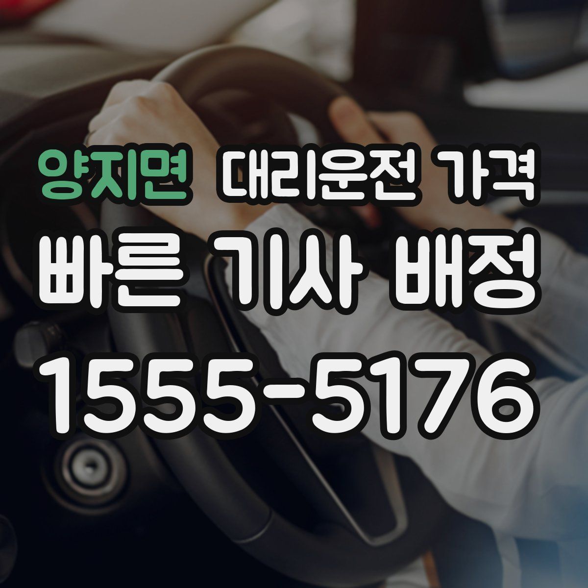 양지면 대리운전