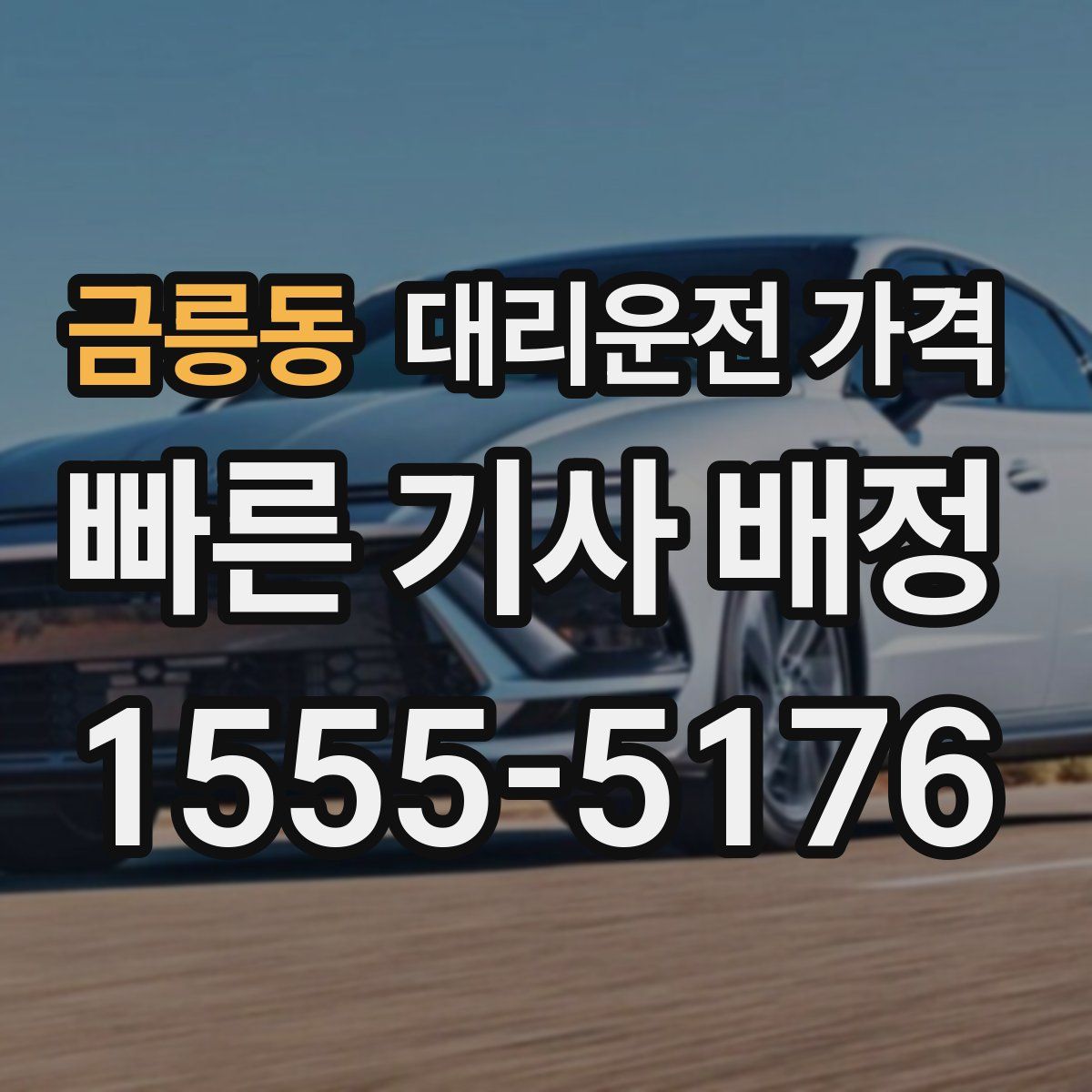 금릉동 대리운전