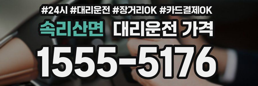 속리산면 대리운전 가격