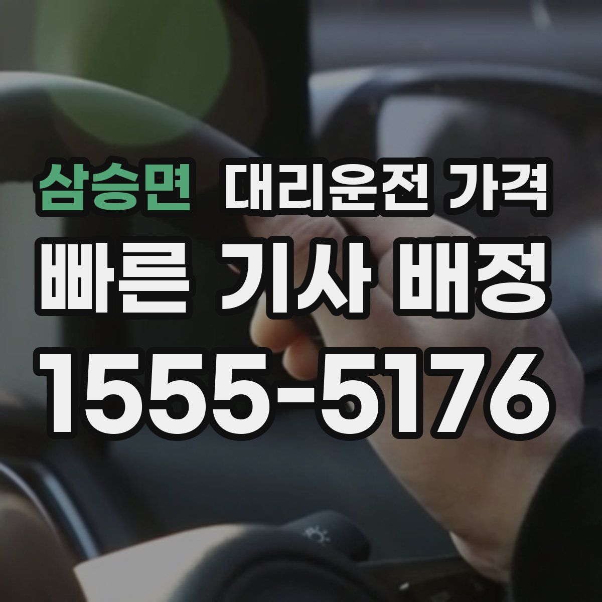 삼승면 대리운전