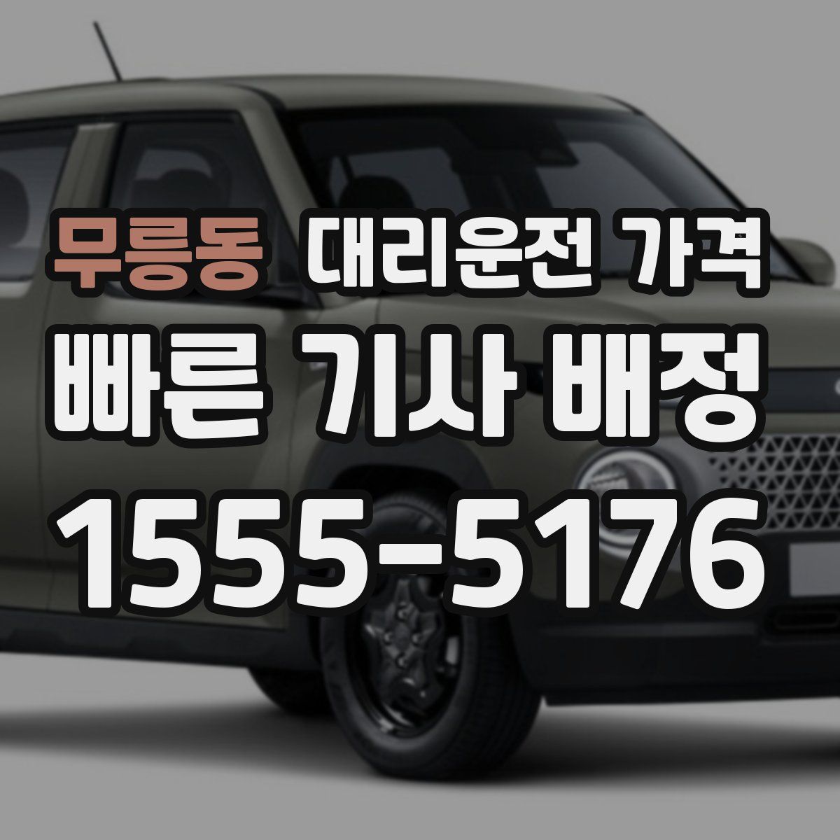 무릉동 대리운전