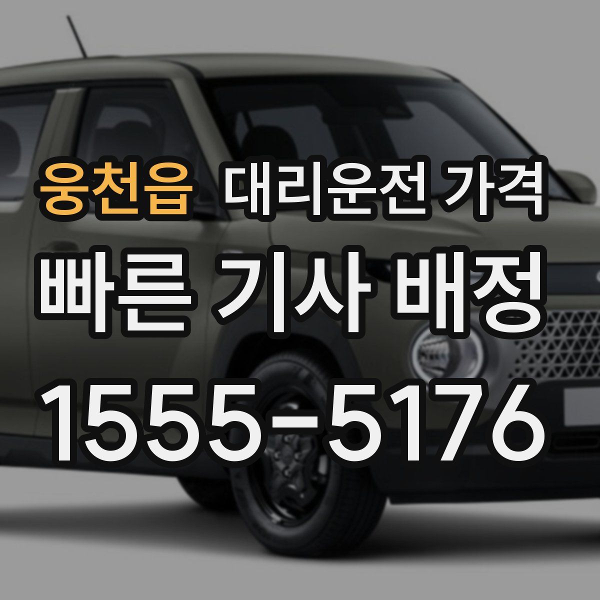 웅천읍 대리운전