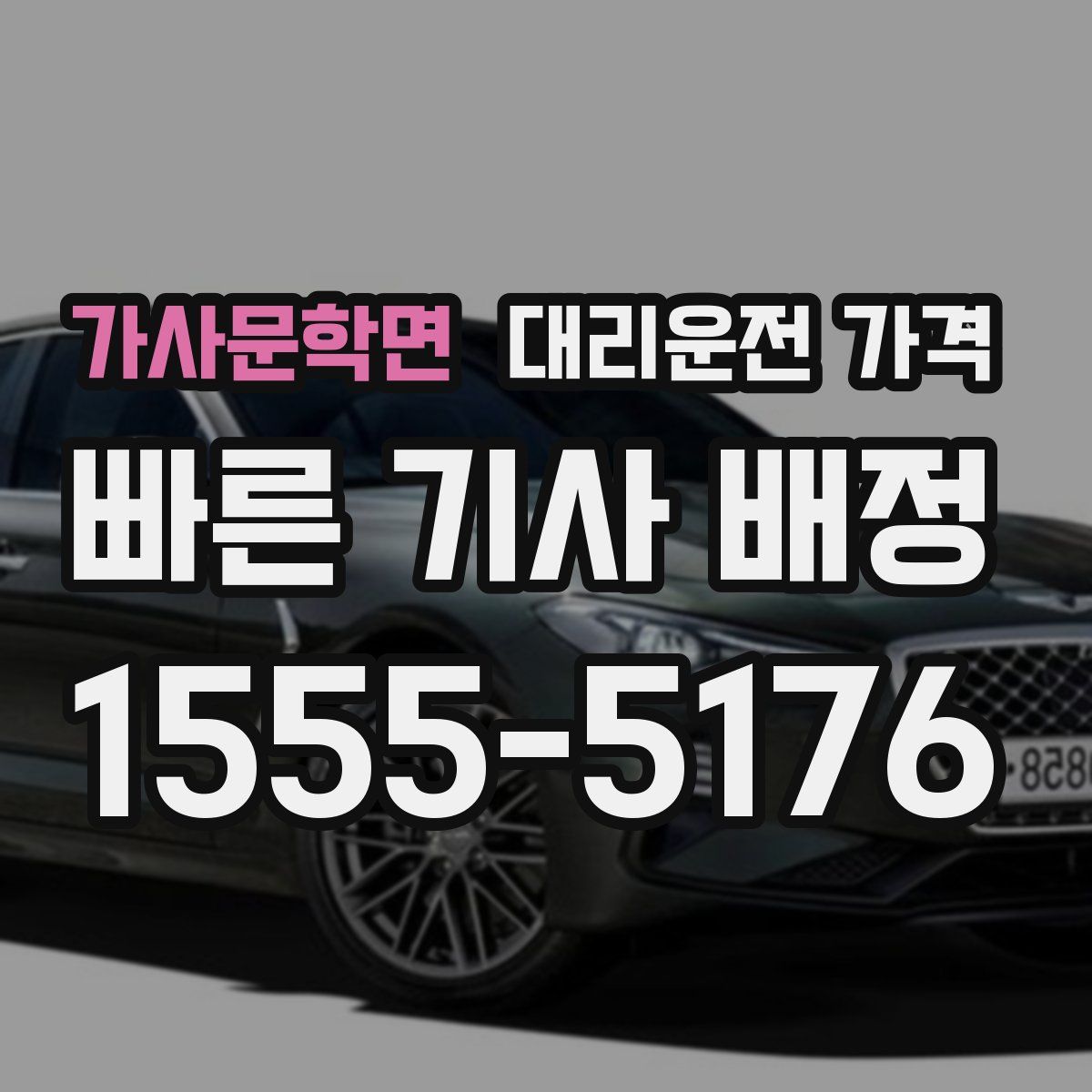 가사문학면 대리운전