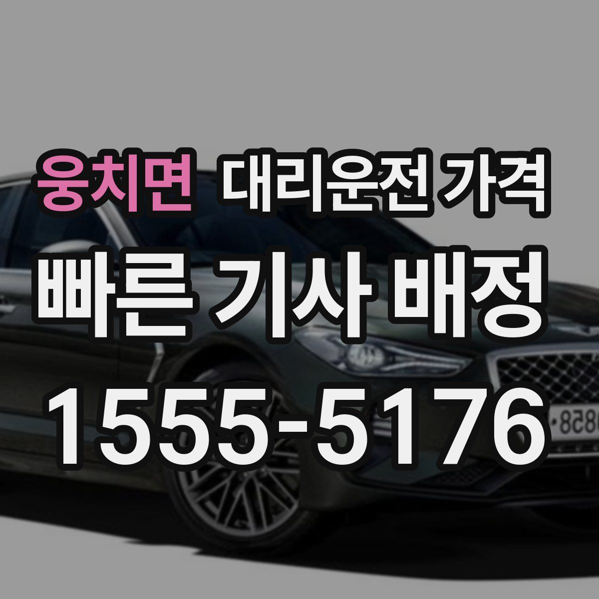 웅치면 대리운전