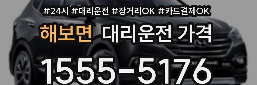 해보면 대리운전 가격
