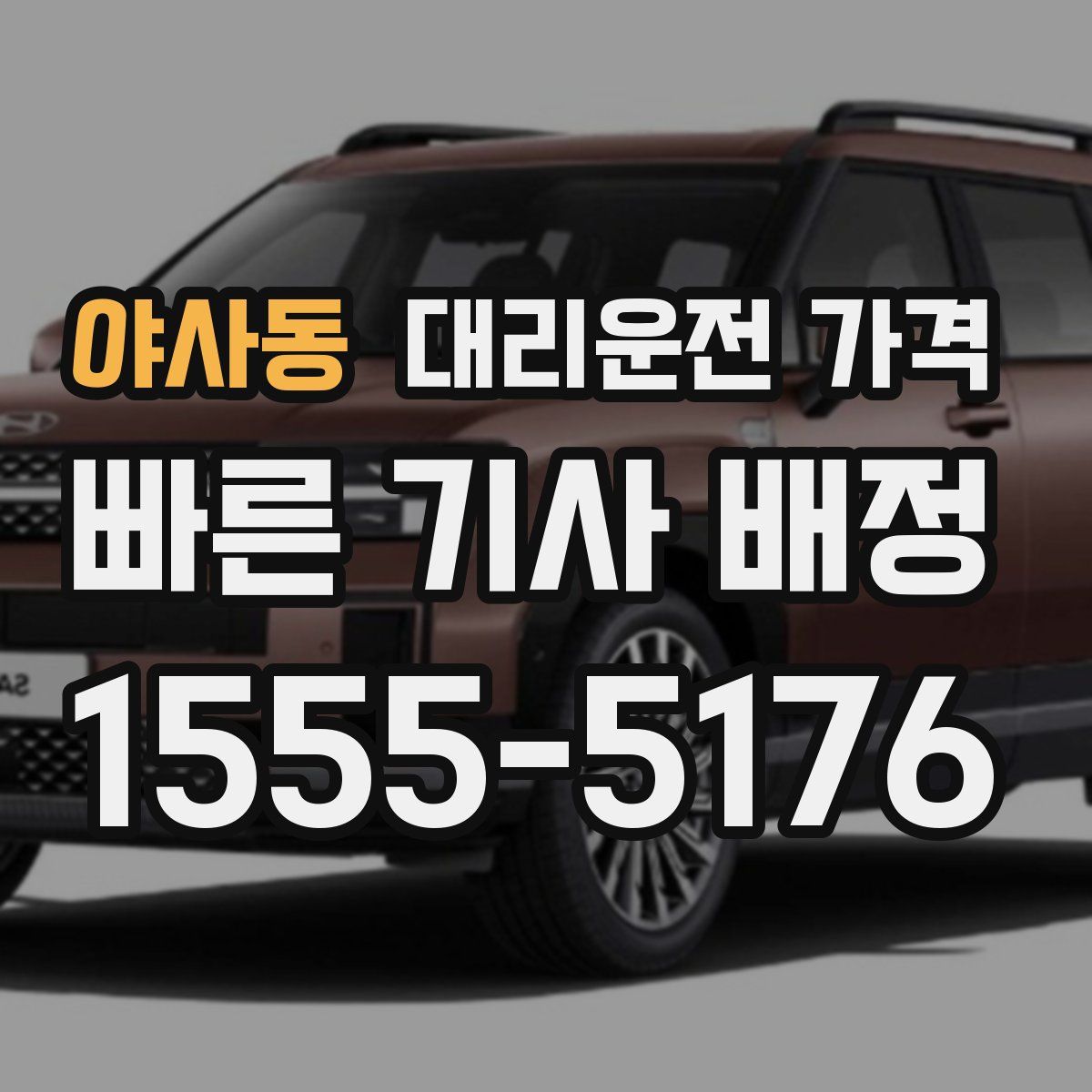 야사동 대리운전