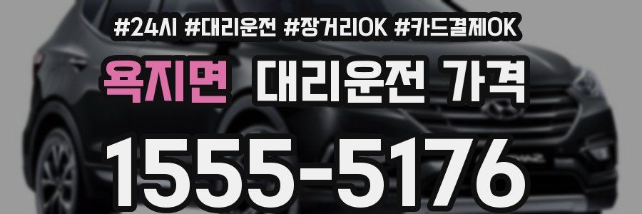 욕지면 대리운전 가격