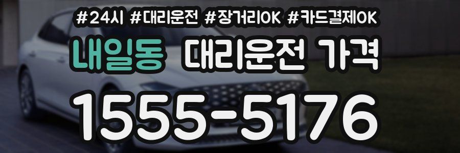 내일동 대리운전 가격