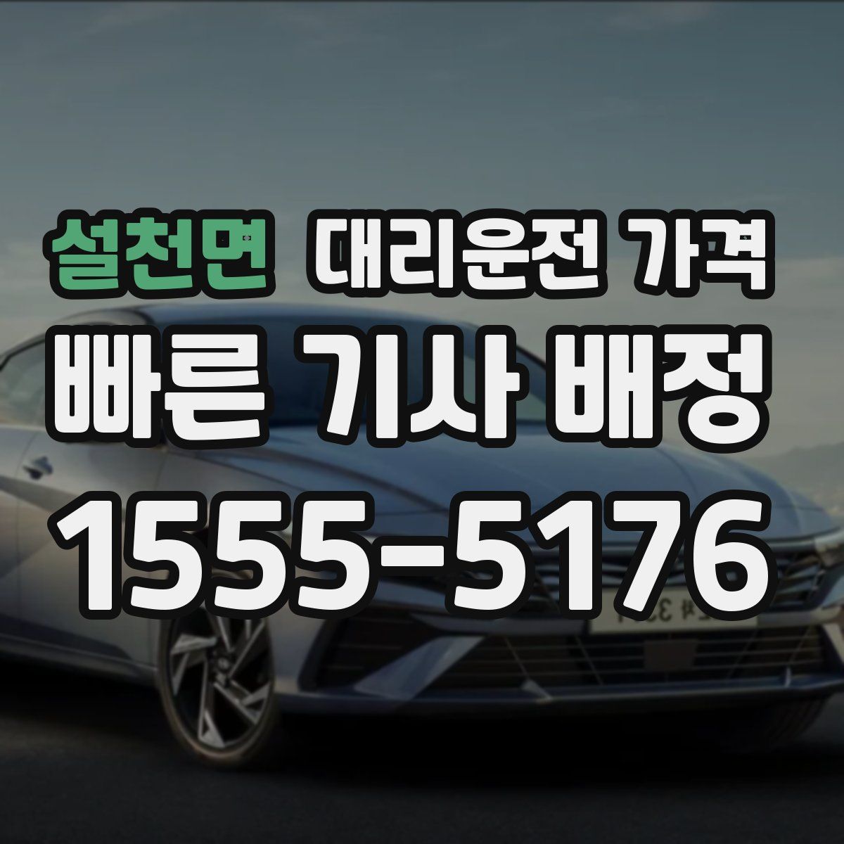 설천면 대리운전