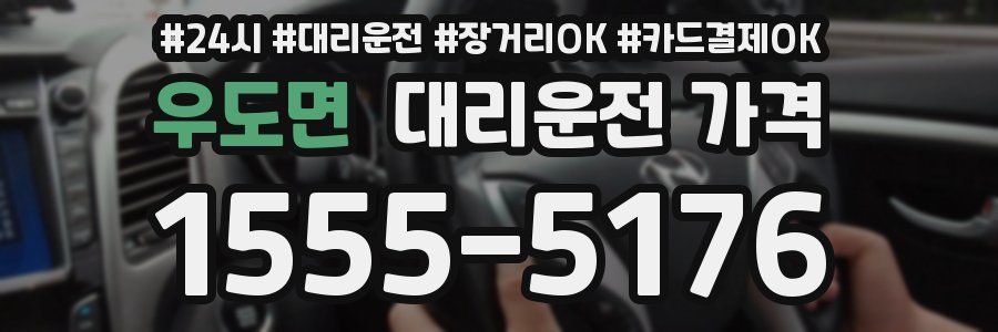 우도면 대리운전 가격