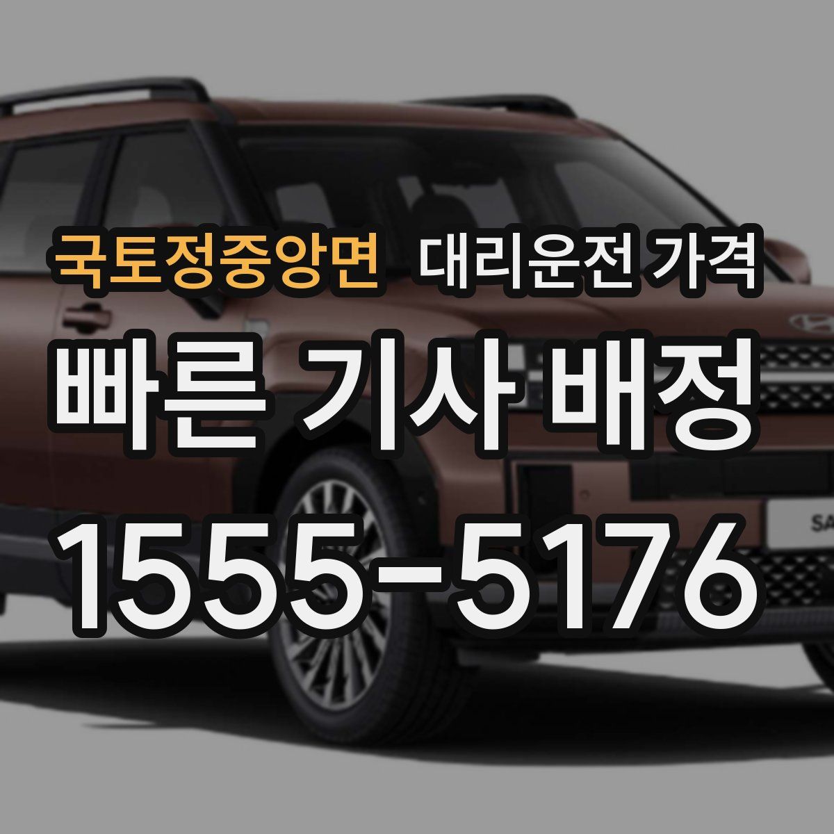 국토정중앙면 대리운전