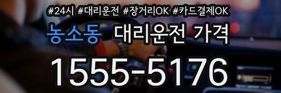 농소동 대리운전 가격