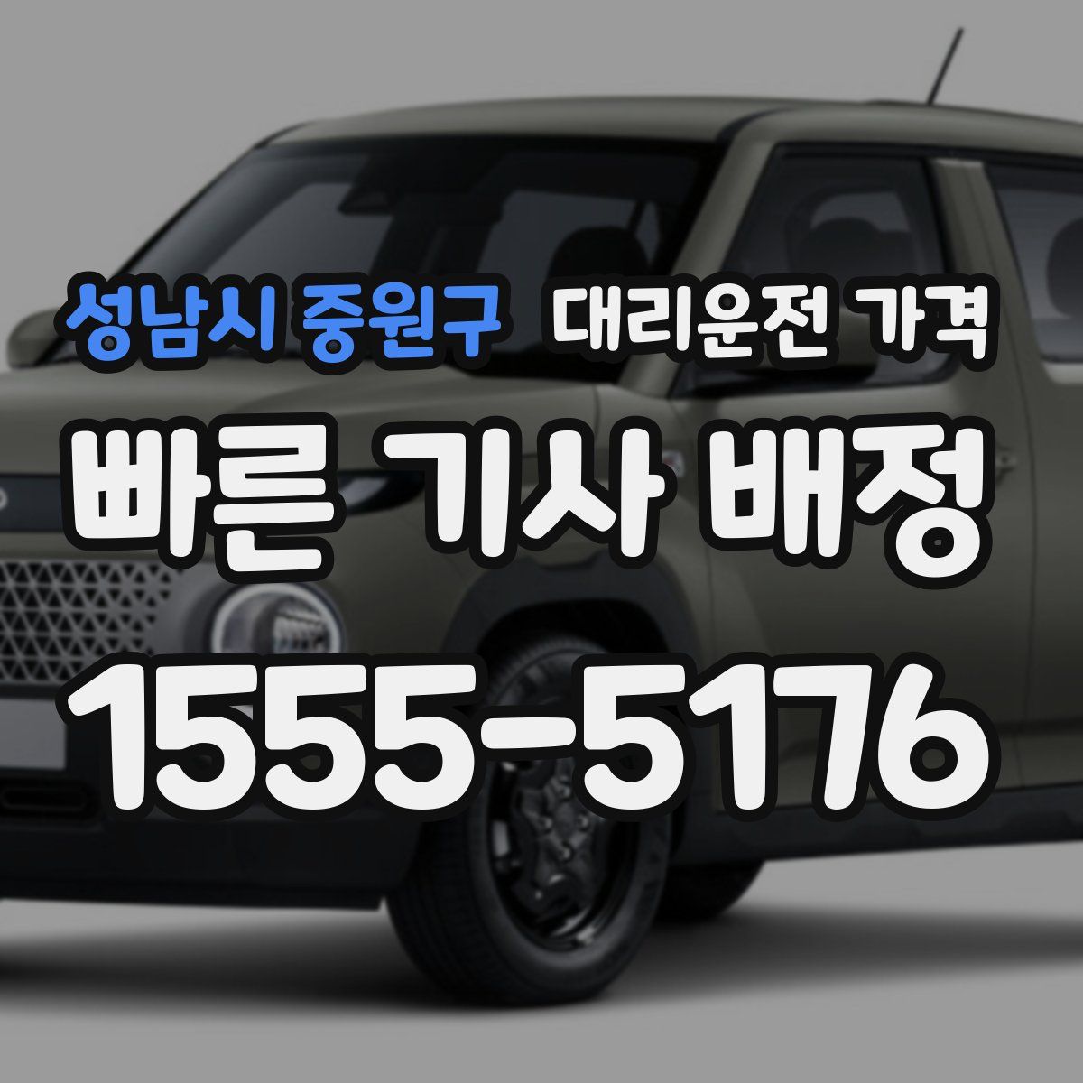 성남시 중원구 대리운전