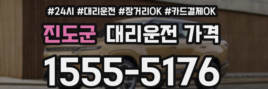 진도군 대리운전 가격