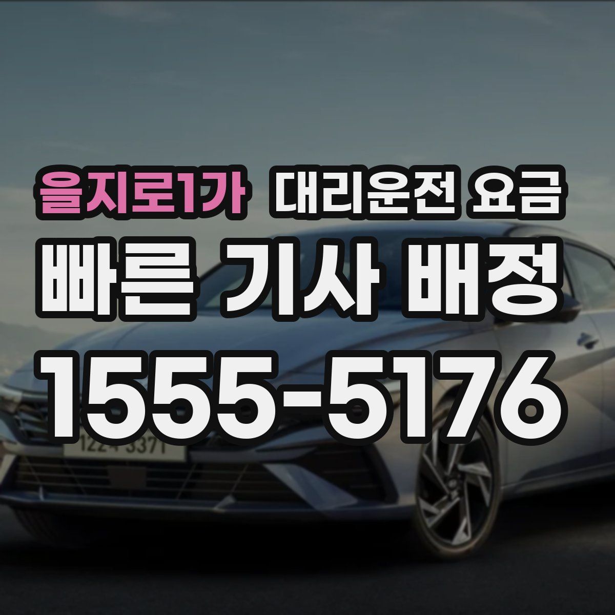 을지로1가 대리운전