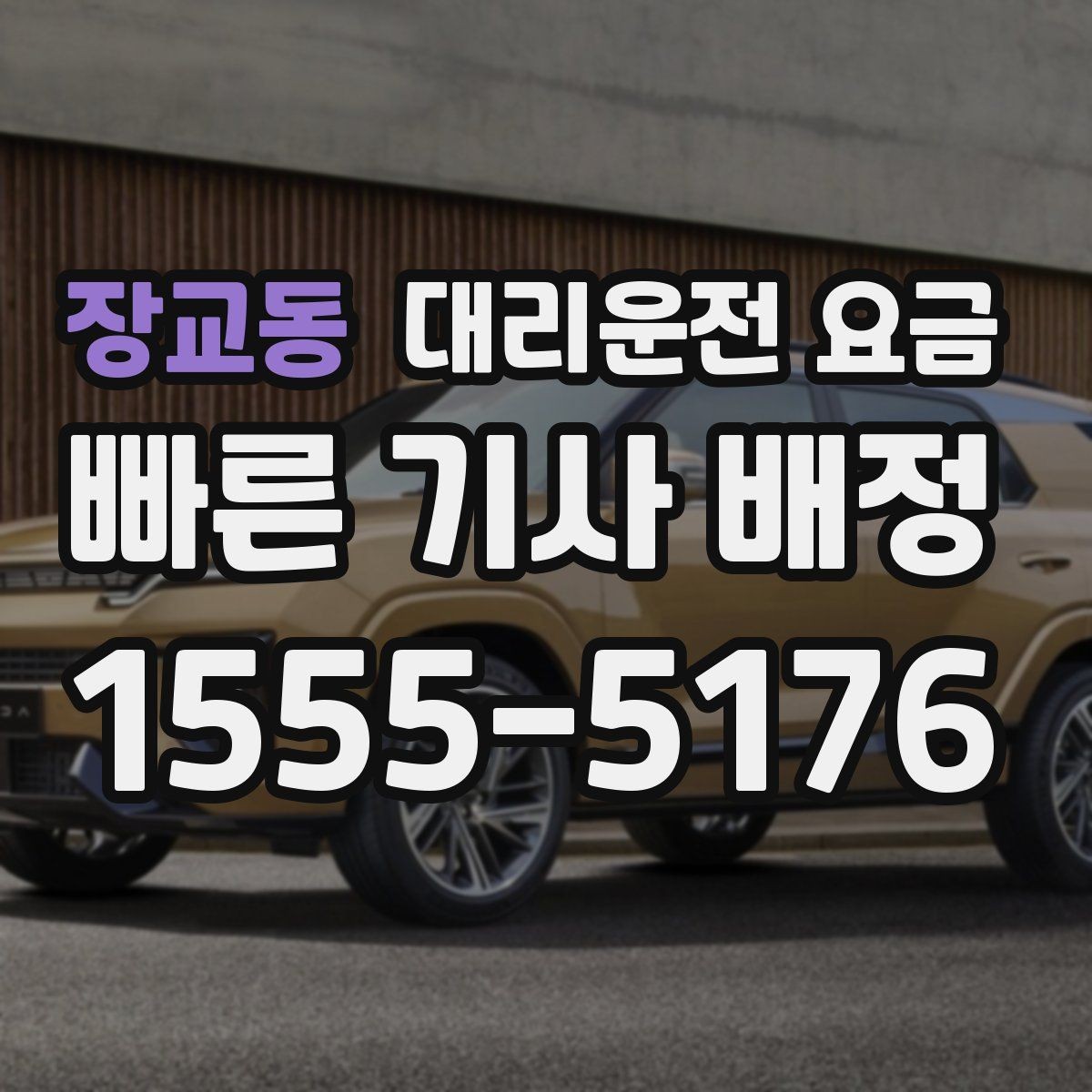장교동 대리운전 요금 출발지 위치 설명이 반입니다