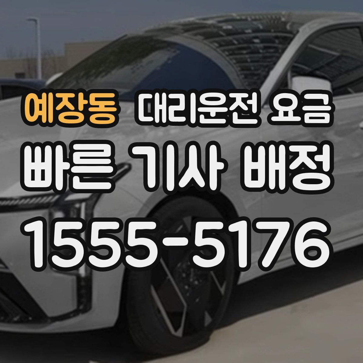 예장동 대리운전