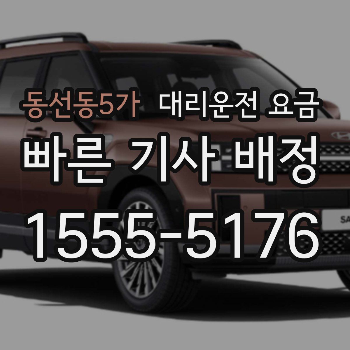 동선동5가 대리운전