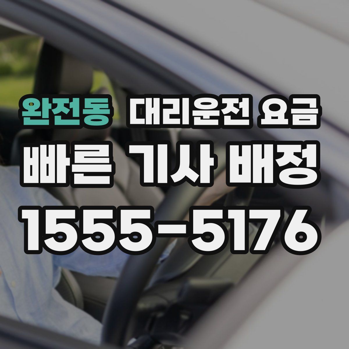 완전동 대리운전