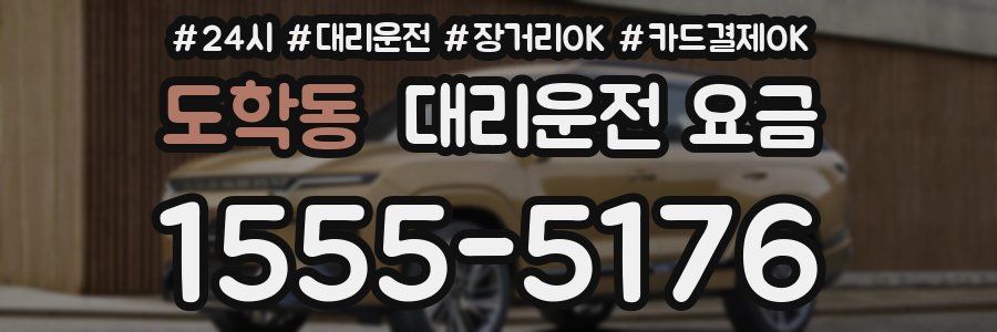 도학동 대리운전 요금