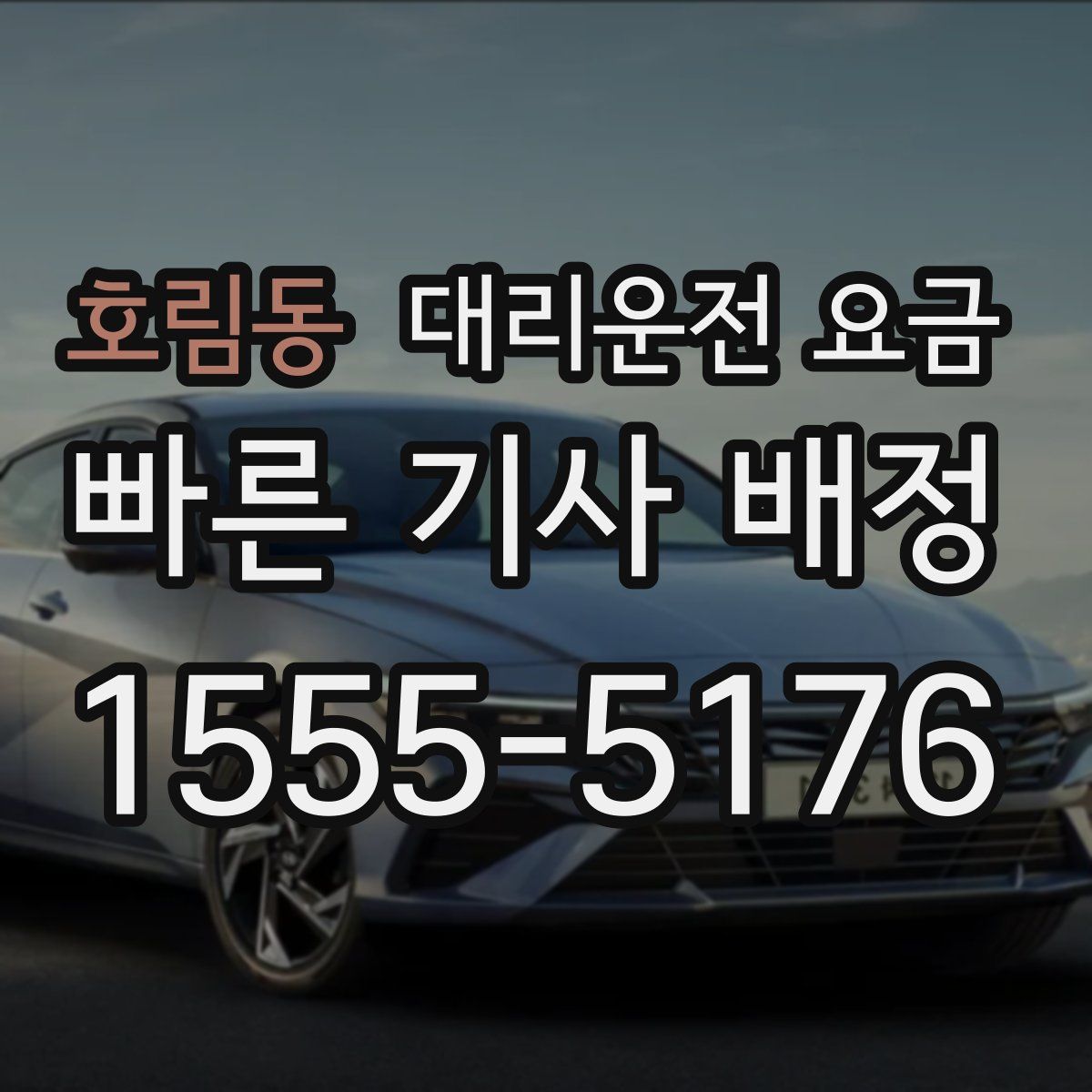 호림동 대리운전