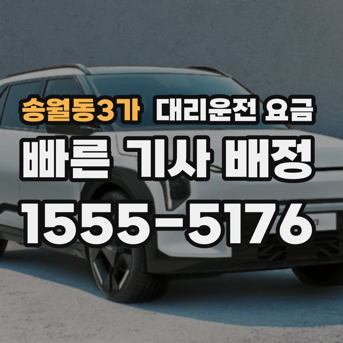 송월동3가 대리운전